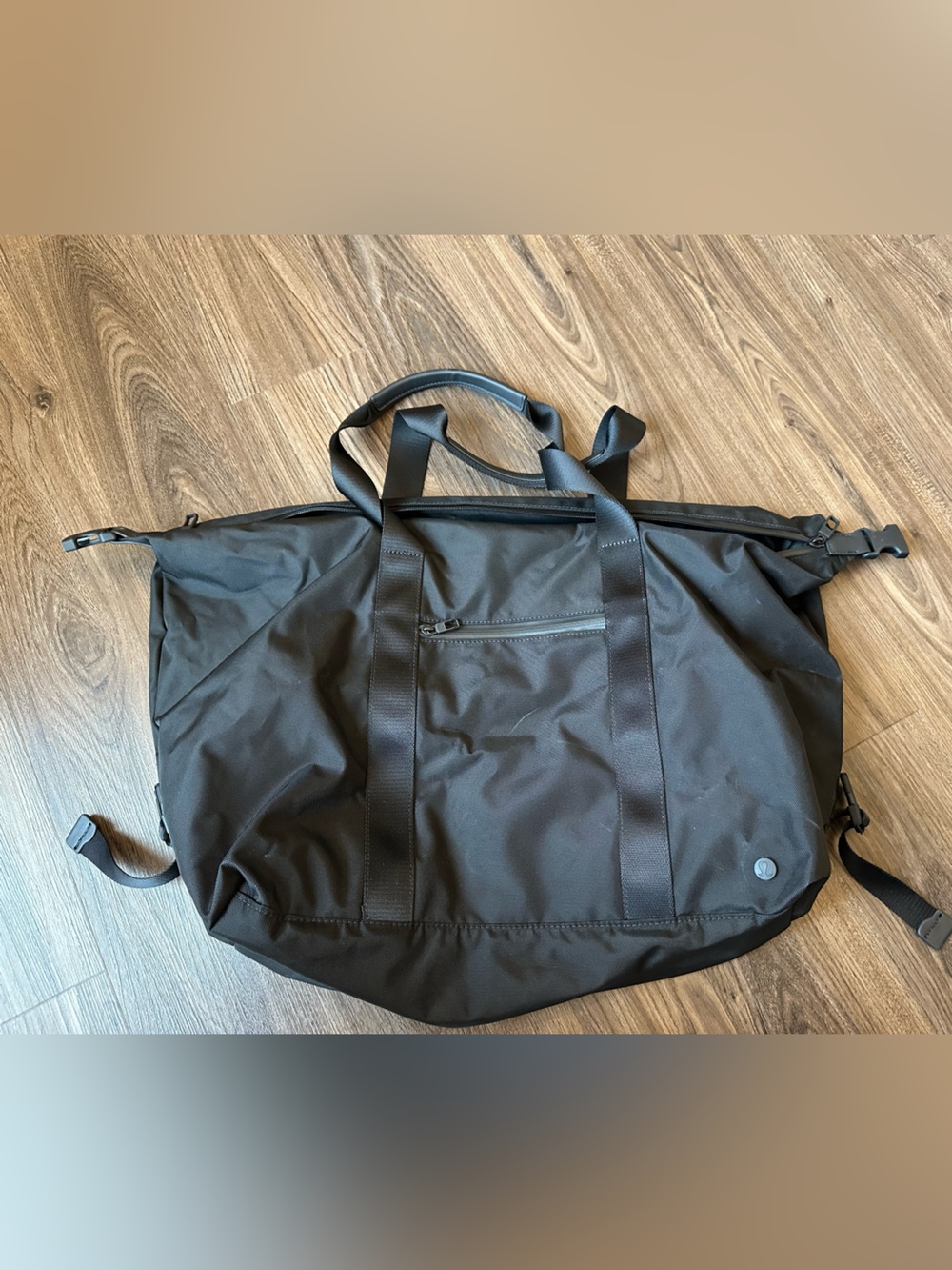 Lululemon Black Travel / Workout Duffel Bag - Picture 2 of 4